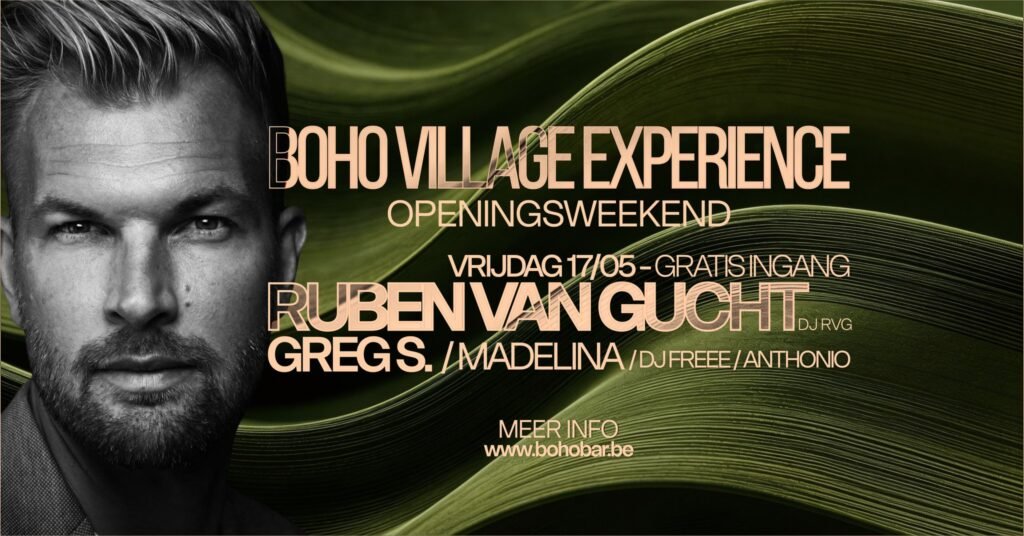 BOHO INVITES RUBEN VAN GUCHT