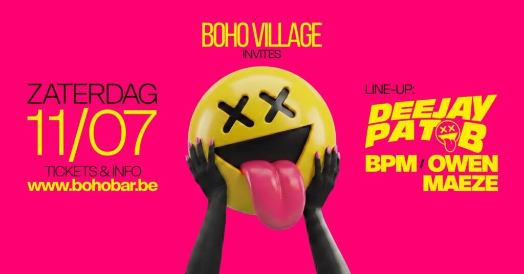BOHO VILLAGE INVITES PAT B