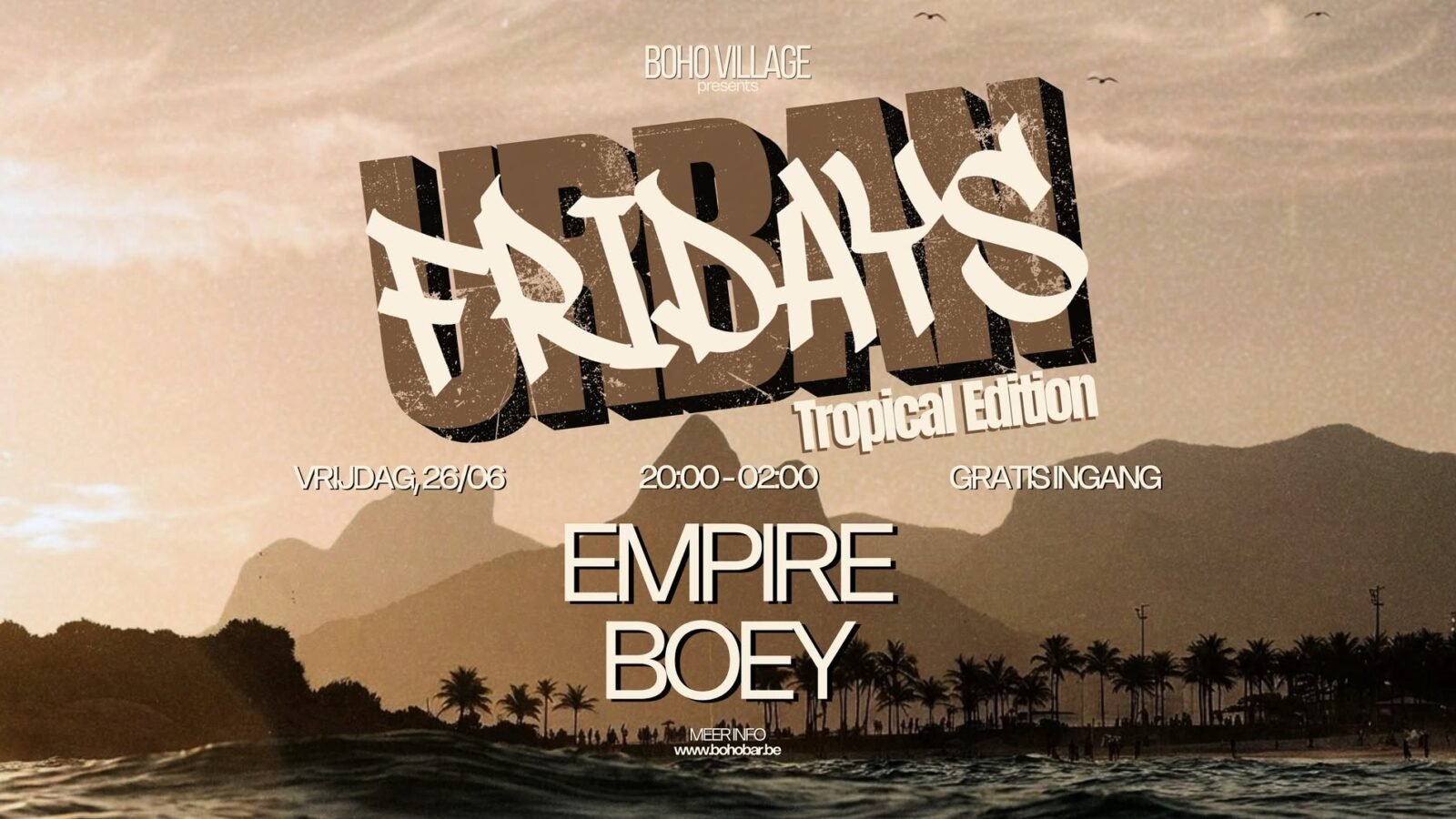Urban Fridays w/ Empire & Boey