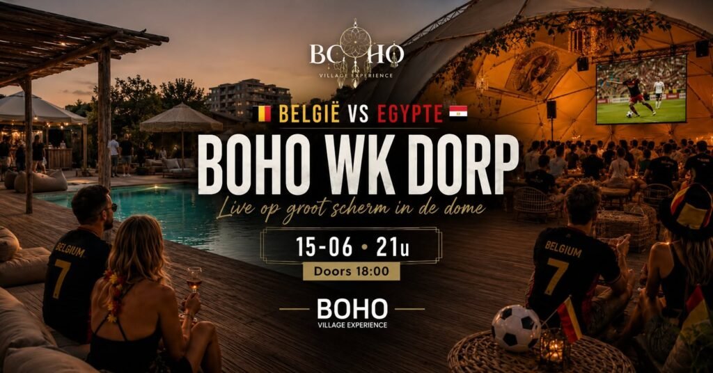 WK Dorp | België vs. Egypte