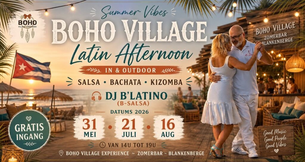 BOHO VILLAGE LATIN AFTERNOON
