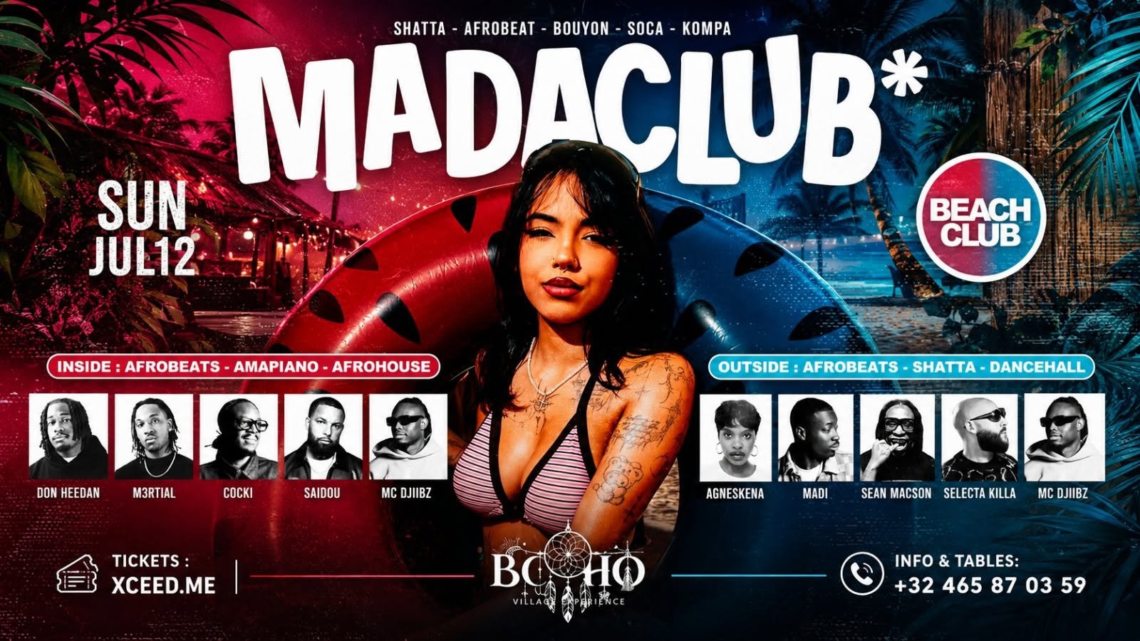 MADA CLUB x BEACH CLUB